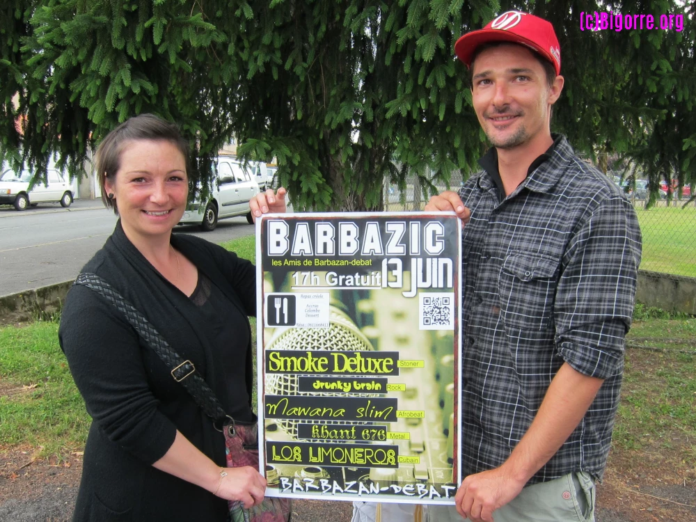 09/06/15 : Présentation de l'affiche de la 4eme édition de Barbazic   