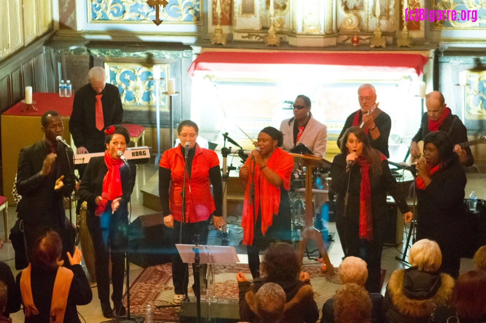 11/12/16 : Gopel Crew à l'église de Barbazan-Debat