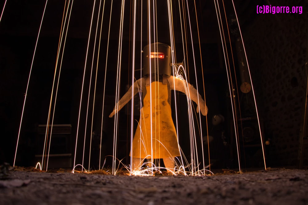 Des soudeurs qui n'en sont pas à leur coup d'essai pour marier performance, spectacle et toles d'acier.