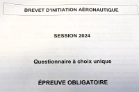 le sujet et la correction personelle du BIA 2024/ Stéphane Boularand (c)Bigorre.org