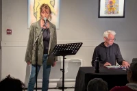 Dominique Prunier et Pascal Esclarmonde pour une lecture en musique