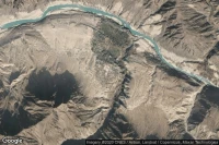 Vue aérienne de Chilas