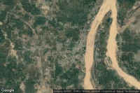 Vue aérienne de Bodh Gaya