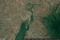 Vue aérienne de Babati