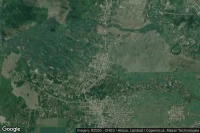 Vue aérienne de Mangkutana
