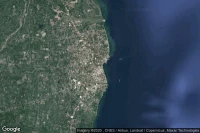 Vue aérienne de Dumaguete