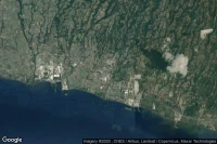 Vue aérienne de Calaca