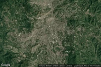 Vue aérienne de Baguio
