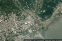 Vue aérienne de Jiangkou