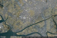 Vue aérienne de Kozakai-cho