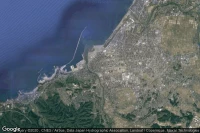 Vue aérienne de Kashiwazaki