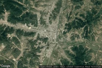Vue aérienne de Pyongsong