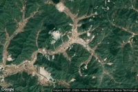 Vue aérienne de Qingchengzi