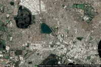 Vue aérienne de Perth