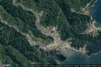 Vue aérienne de Otsuchi