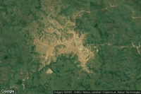 Vue aérienne de Mbanza Congo