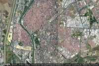 Vue aérienne de Sevilla