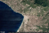 Vue aérienne de Loutraki