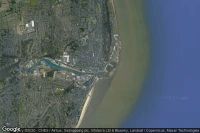 Vue aérienne de Lowestoft