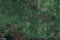 Vue aérienne de Dunloy