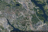 Vue aérienne de Solna