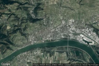 Vue aérienne de Krems an der Donau Stadt