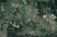 Vue aérienne de Milow