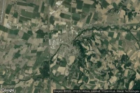 Vue aérienne de Chabeuil