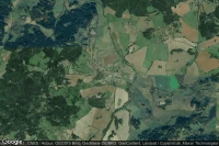 Vue aérienne de Planice