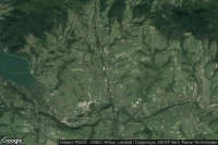Vue aérienne de Lekawica