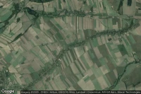 Vue aérienne de Budzow
