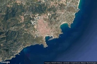 Vue aérienne de Sant Feliu de Guíxols