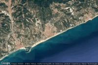 Vue aérienne de Canet de Mar