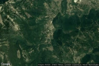 Vue aérienne de Montelanico