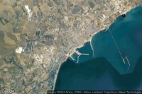 Vue aérienne de Manfredonia