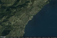 Vue aérienne de Gargnano