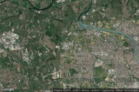 Vue aérienne de Chievo