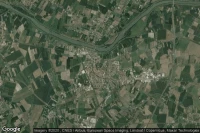 Vue aérienne de Badia Polesine