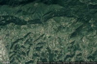 Vue aérienne de Radoboj