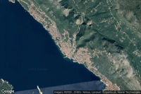 Vue aérienne de Crikvenica