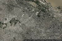 Vue aérienne de Palermo