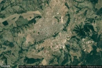Vue aérienne de Mineiros