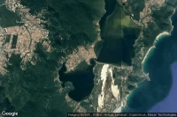 Vue aérienne de Lagoa