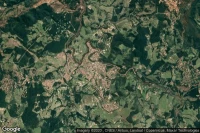 Vue aérienne de Brumadinho