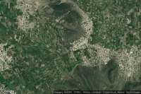Vue aérienne de Tetepango