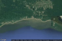 Vue aérienne de Moruga