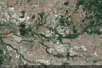 Vue aérienne de La Caja