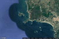 Vue aérienne de Ixtapa