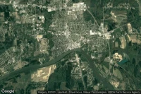 Vue aérienne de Selma
