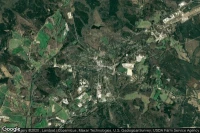 Vue aérienne de Greensboro